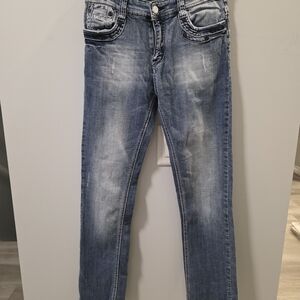 Frankie Malone Jeans women's 38 denim blue bootcut